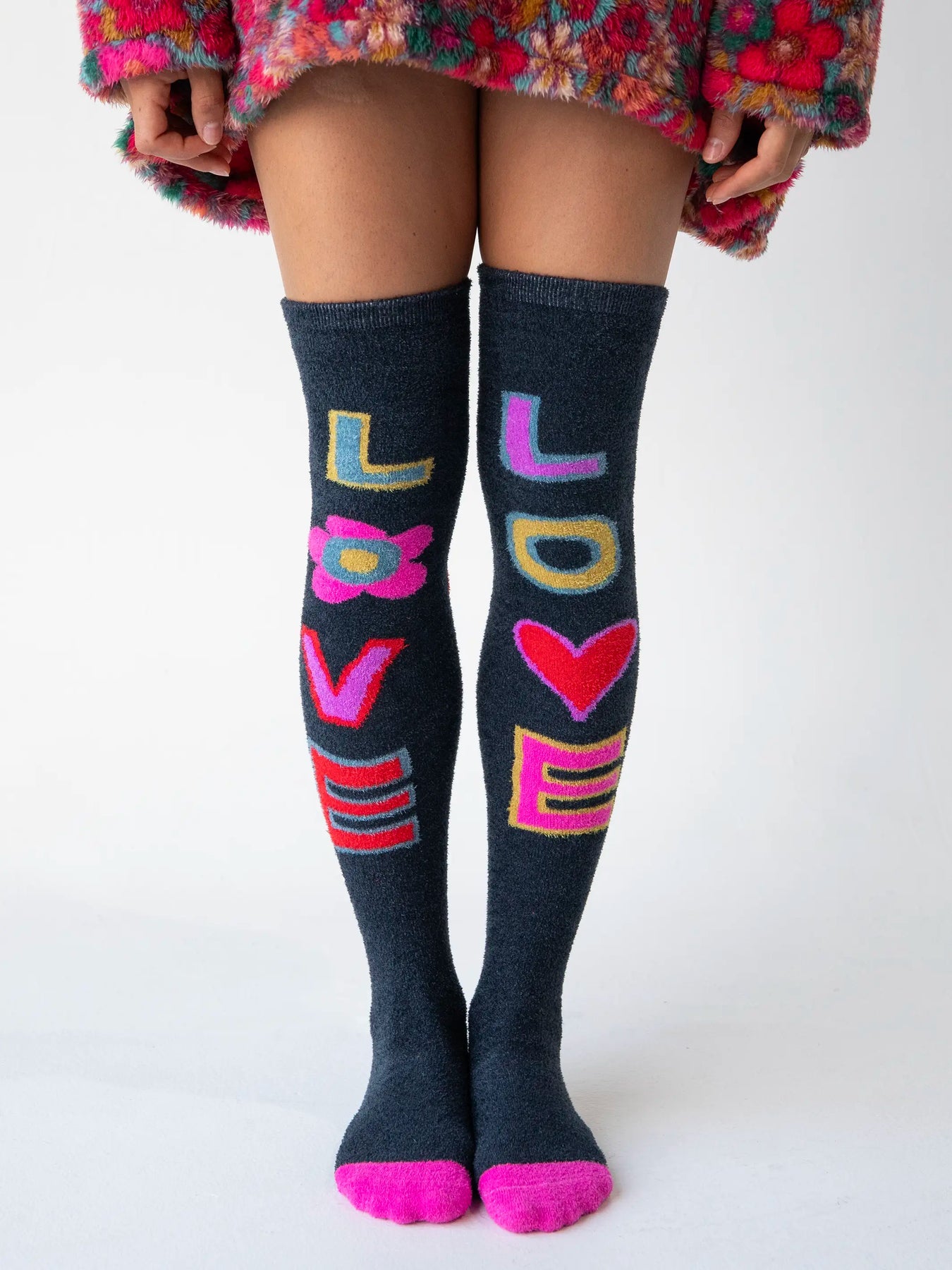 A Natural Life Over The Knee Socks - Essential Elements Chicago