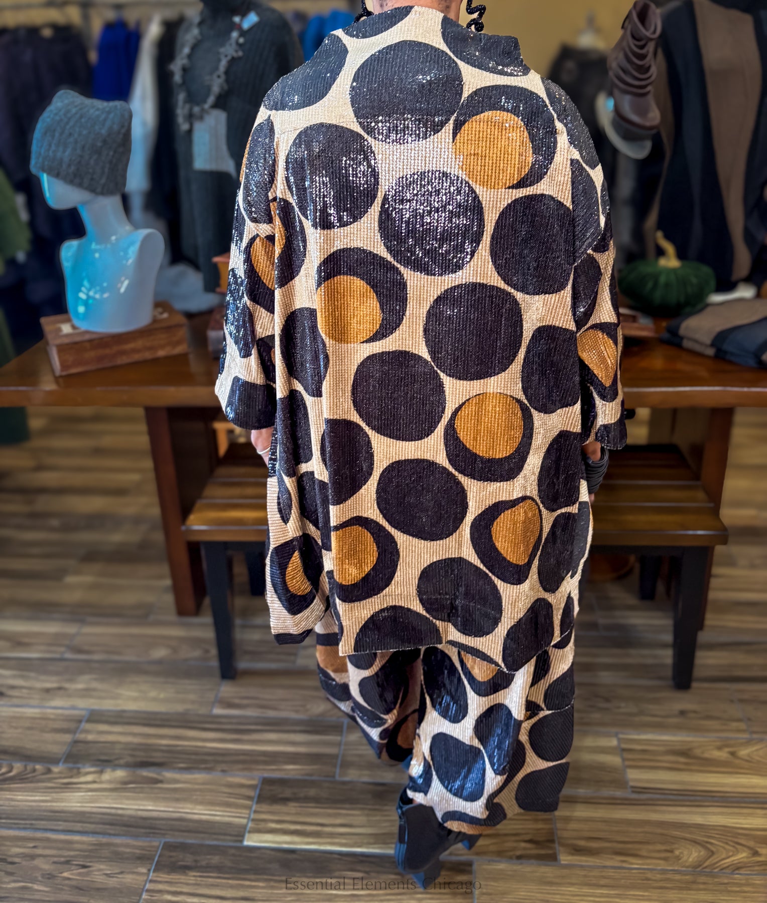 Alembika Sequin Trapeze Top - Essential Elements Chicago