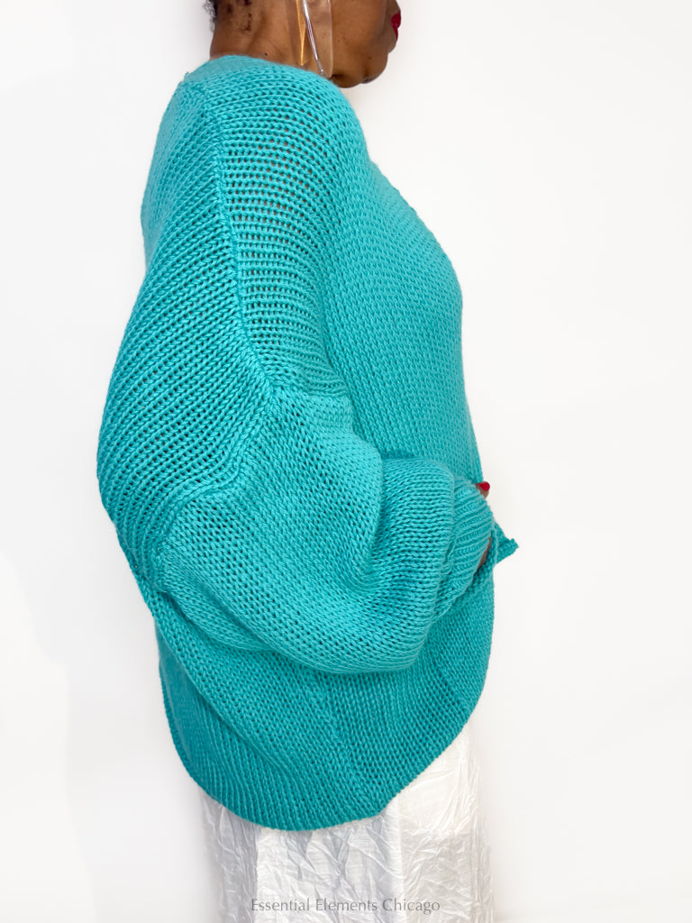 Alembika Slouchy Cardigan Sweater - Essential Elements Chicago