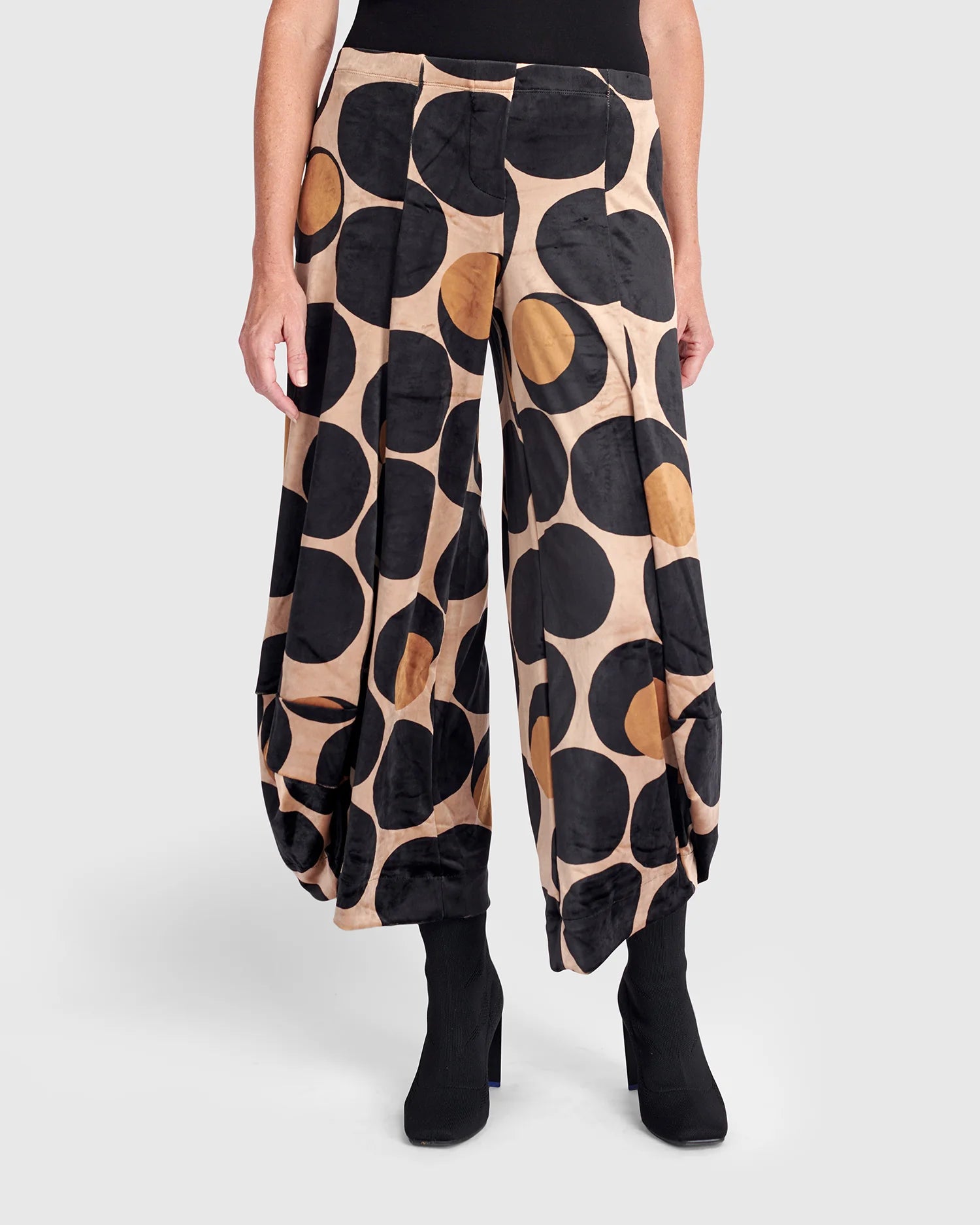 Alembika Velvet Punto Pants, Eclipse