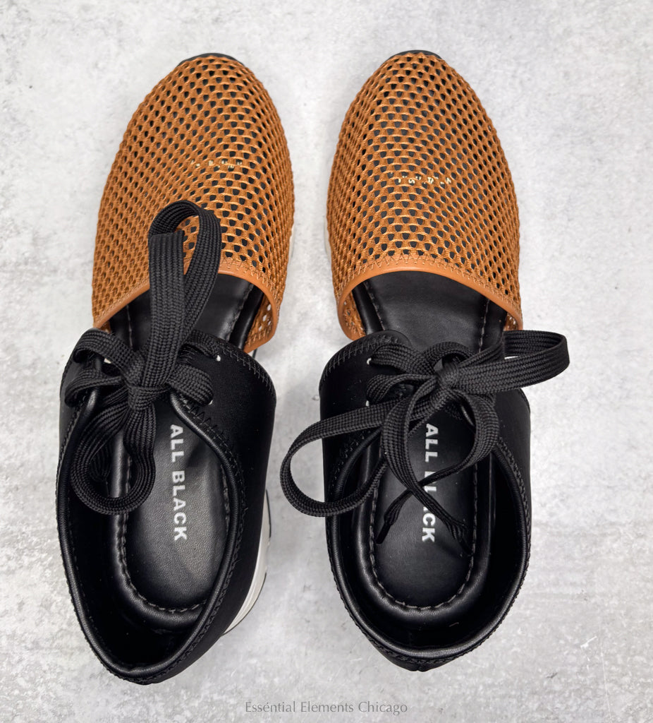 All Black Amazing Mesh, Brown - Essential Elements Chicago