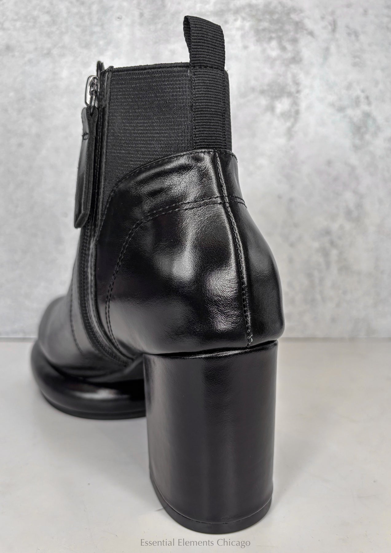 All Black Easy Mod Bootie - Essential Elements Chicago