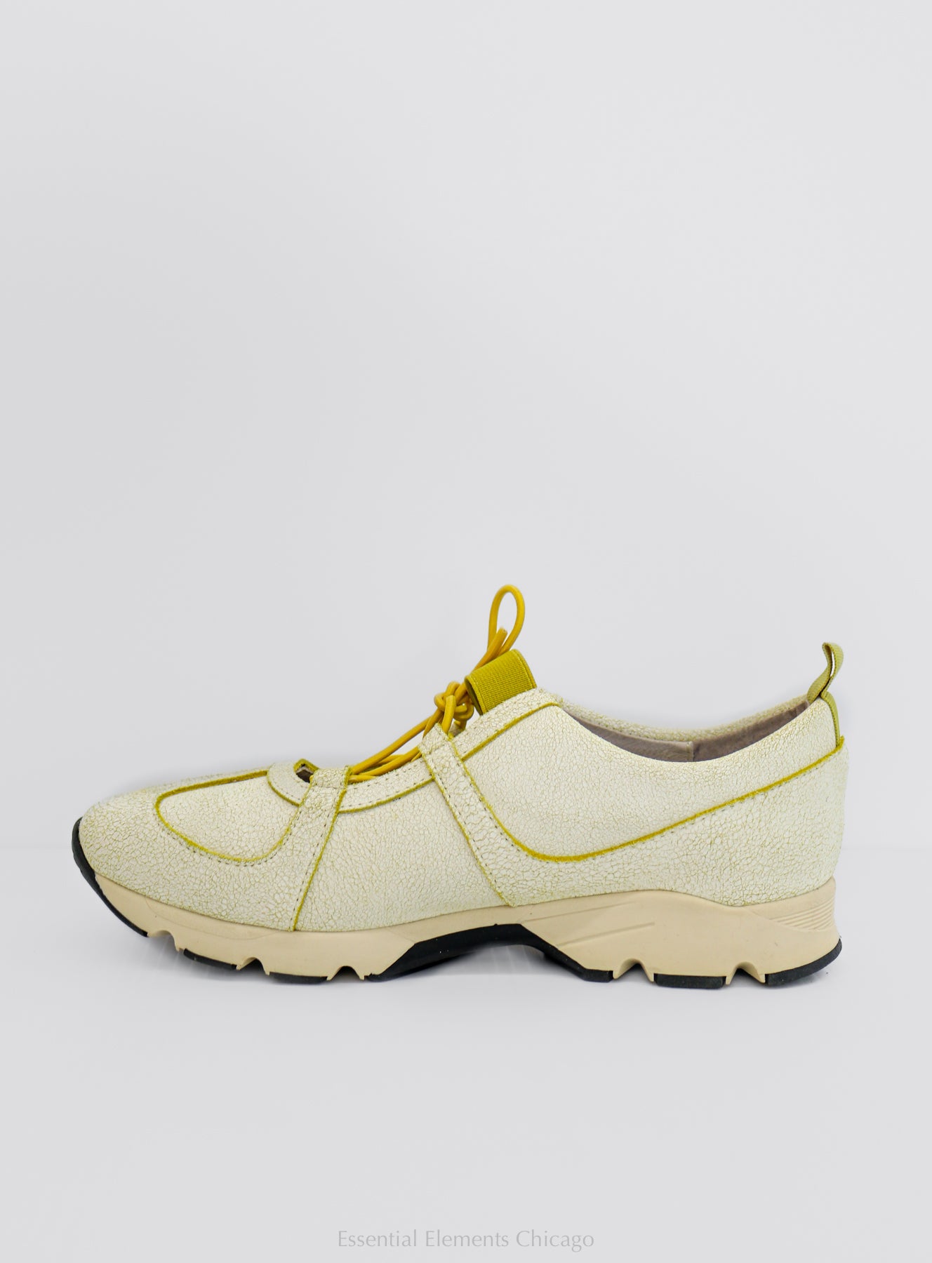 All Black Ghillie Sneaker - Beige - Essential Elements Chicago