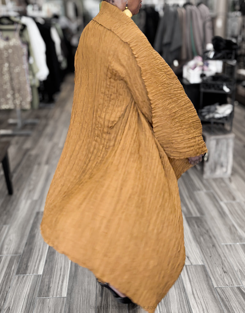 Alquema Havana Coat, Gold - Essential Elements Chicago