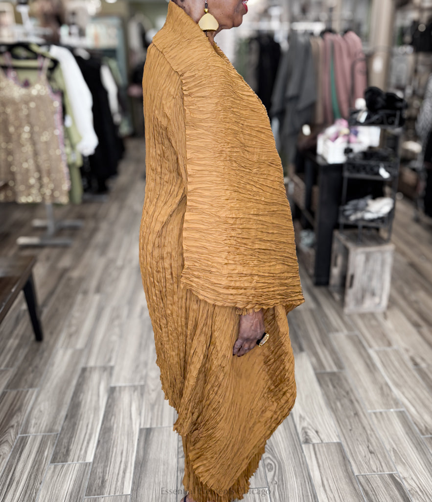 Alquema Havana Coat, Gold - Essential Elements Chicago