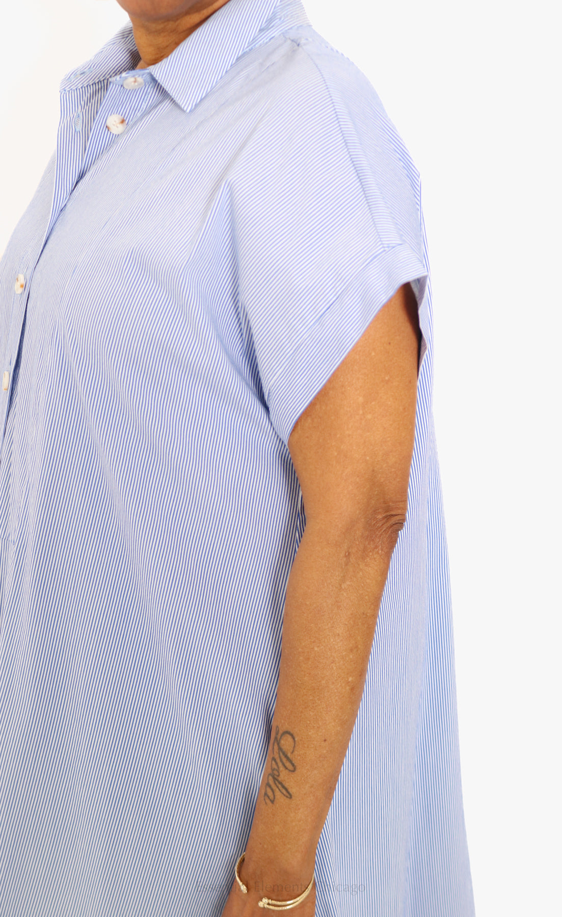 Amma Moonstone Stripe Dress - Essential Elements Chicago