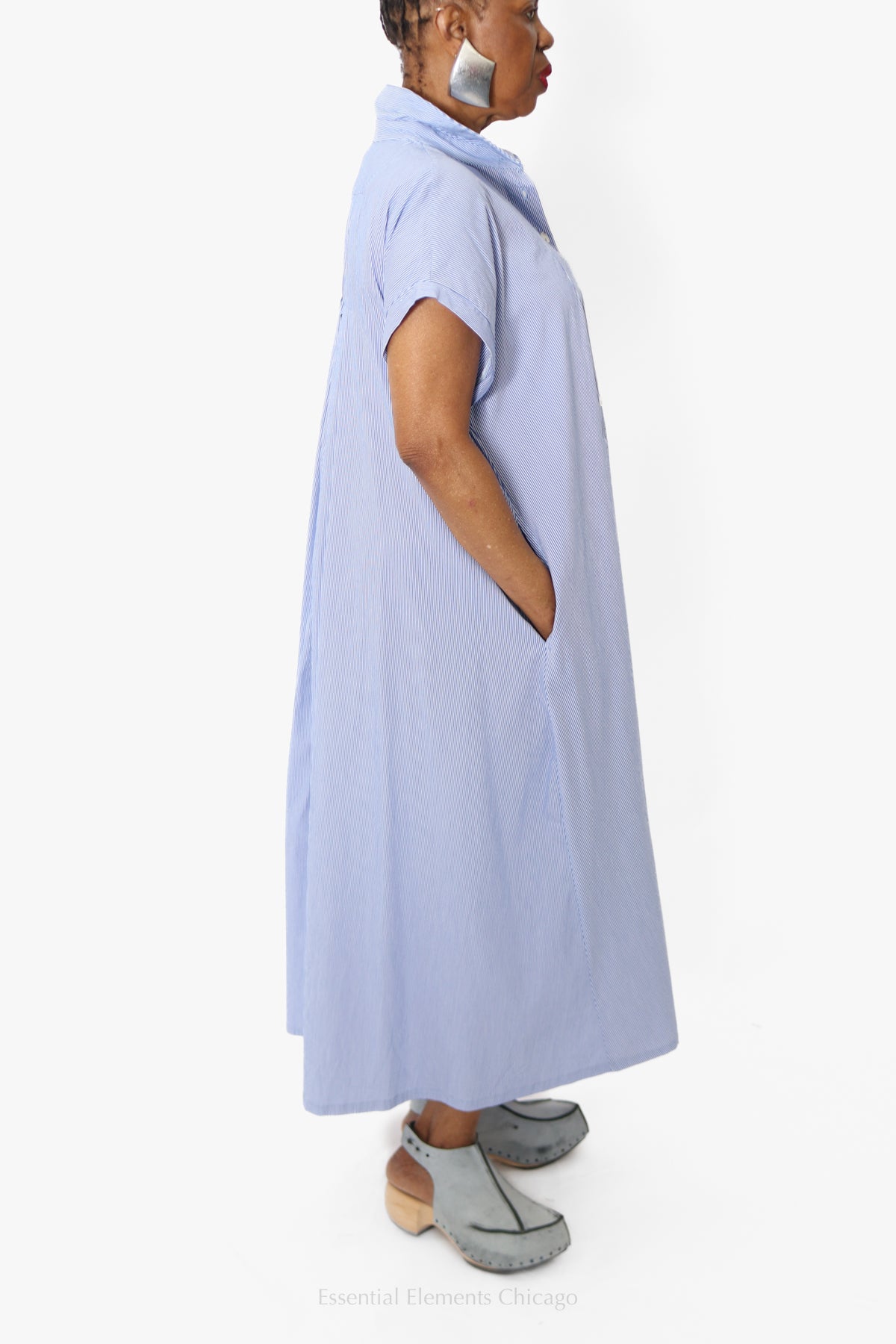 Amma Moonstone Stripe Dress - Essential Elements Chicago