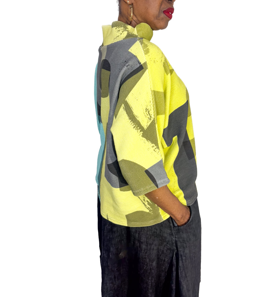 Andrea Geer Funnel Neck Top - Essential Elements Chicago