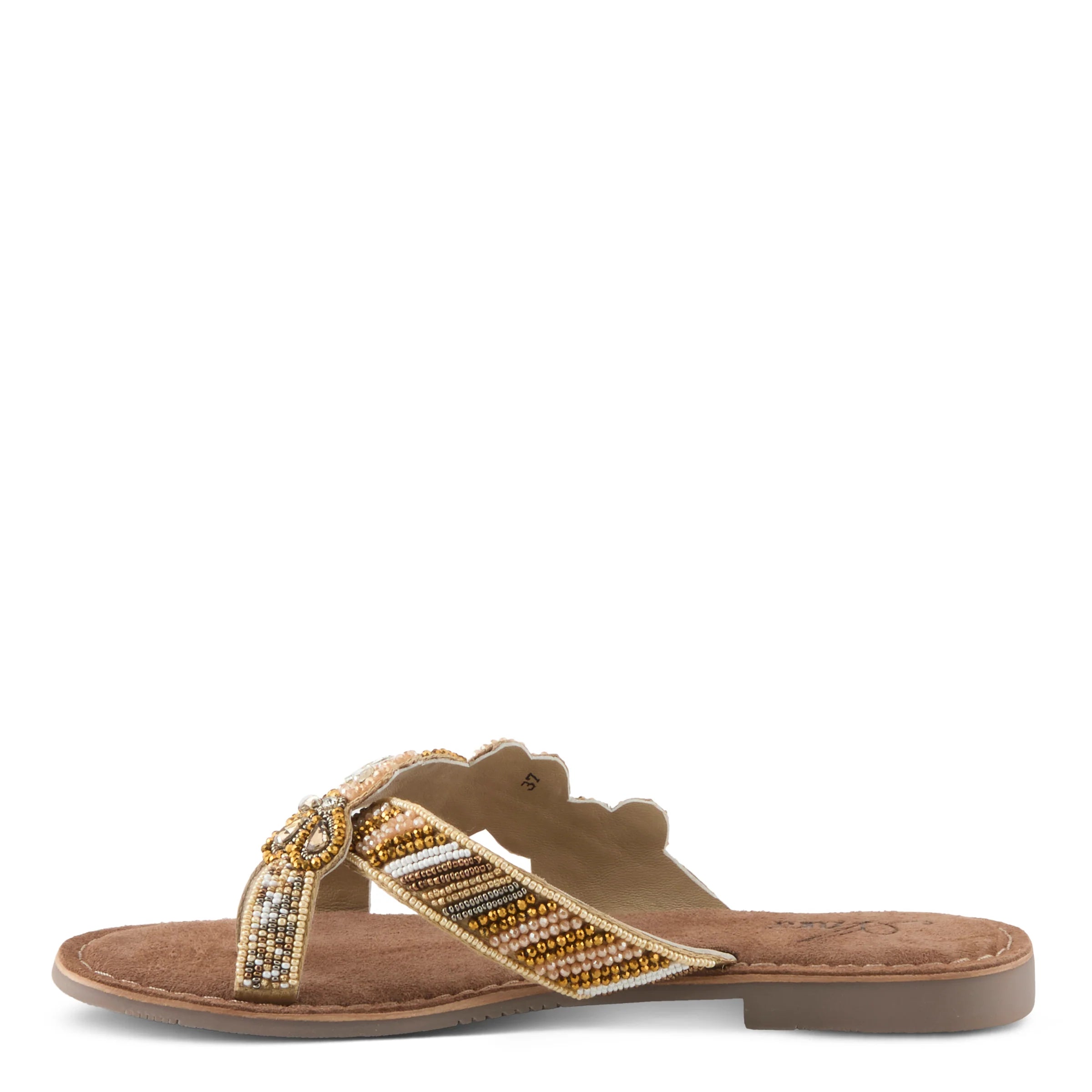 Azura Sweetums Sandals, Beige - Essential Elements Chicago