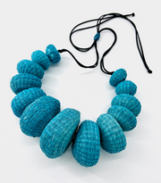 Belart Iraca Jolie Necklace Blue/Aqua Jewelry - Necklace by Belart | Essential Elements Chicago