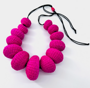 Belart Iraca Jolie Necklace Fuchsia Jewelry - Necklace by Belart | Essential Elements Chicago
