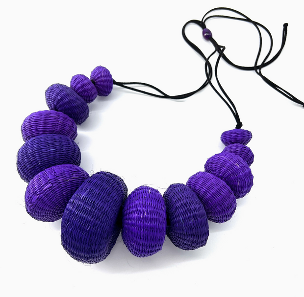 Belart Iraca Jolie Necklace Purple Jewelry - Necklace by Belart | Essential Elements Chicago