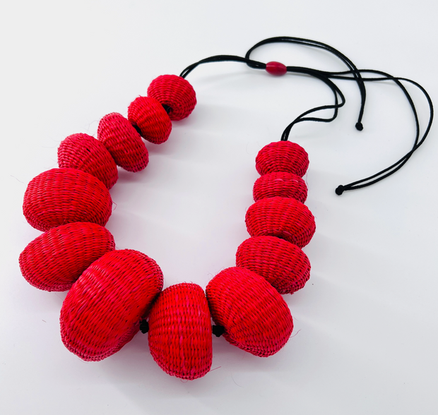 Belart Iraca Jolie Necklace Red Jewelry - Necklace by Belart | Essential Elements Chicago