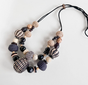 Belart Iraca Necklace Black Jewelry - Necklace by Belart | Essential Elements Chicago