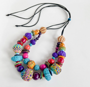 Belart Iraca Necklace Multi Jewelry - Necklace by Belart | Essential Elements Chicago