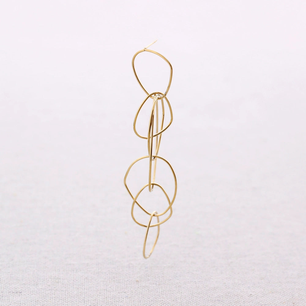 Ben Gold Earrings - Essential Elements Chicago