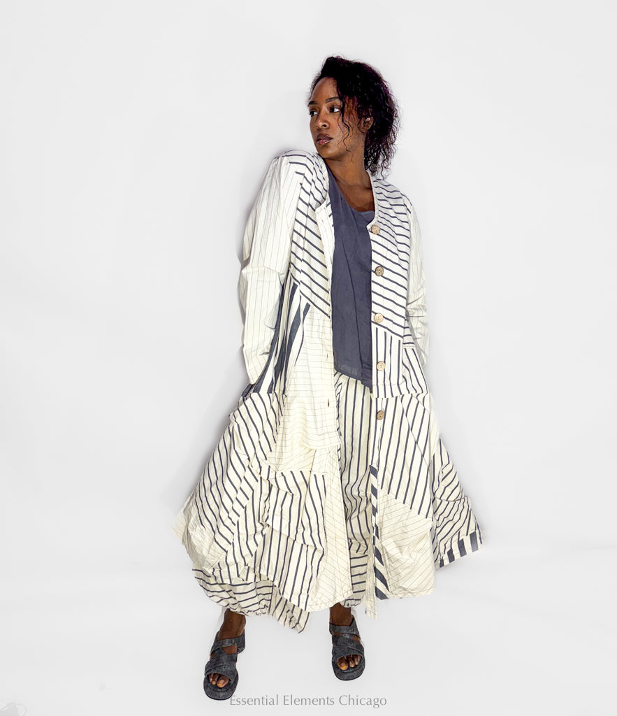 Bodil Full Pleat Pant - Essential Elements Chicago