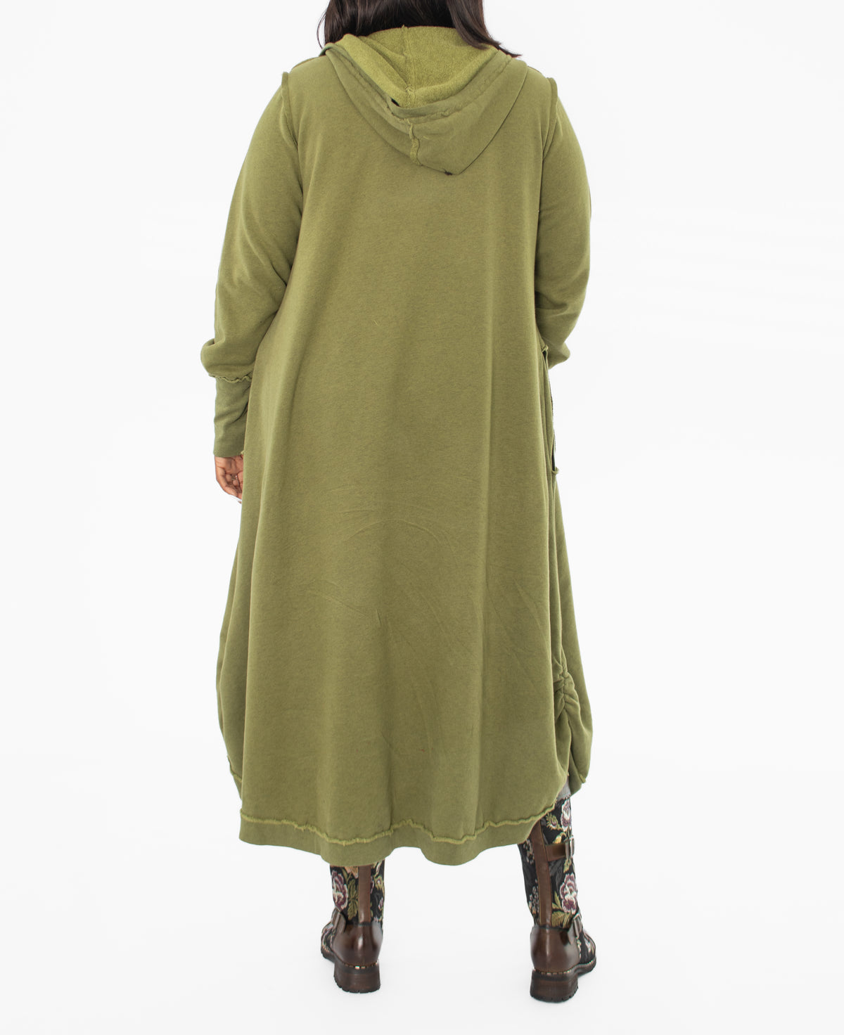 Bodil Hooded Dress, Meadow - Essential Elements Chicago