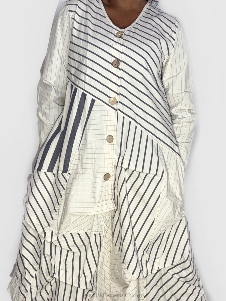 Bodil Stripe Duster - Essential Elements Chicago