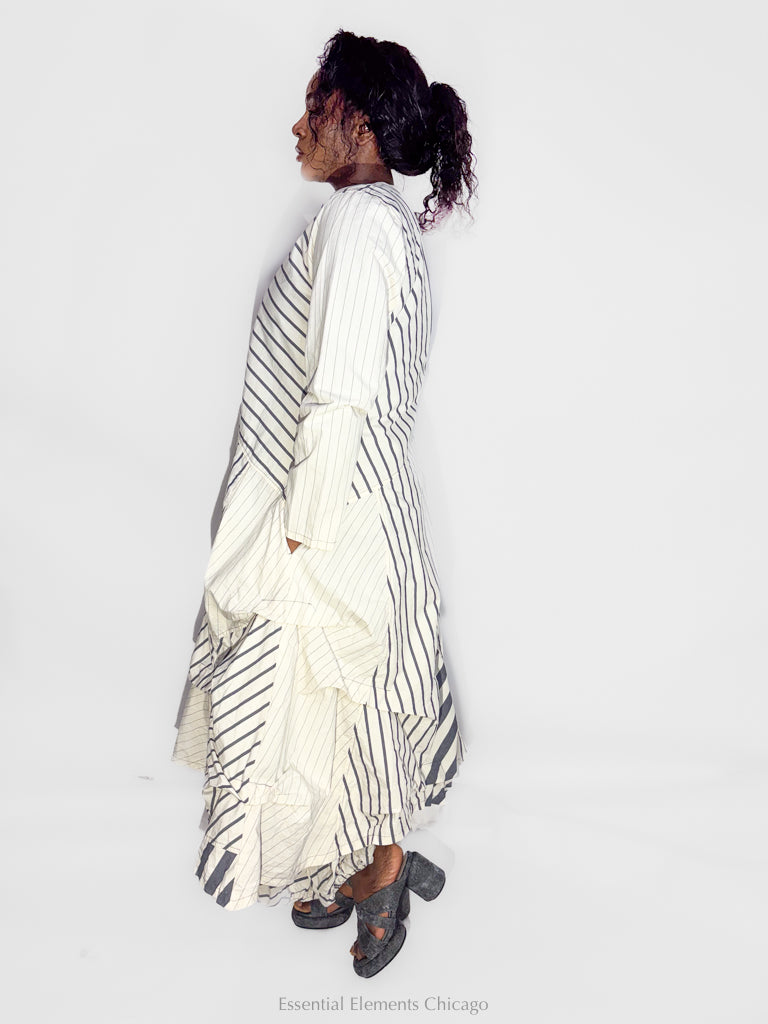 Bodil Stripe Duster - Essential Elements Chicago
