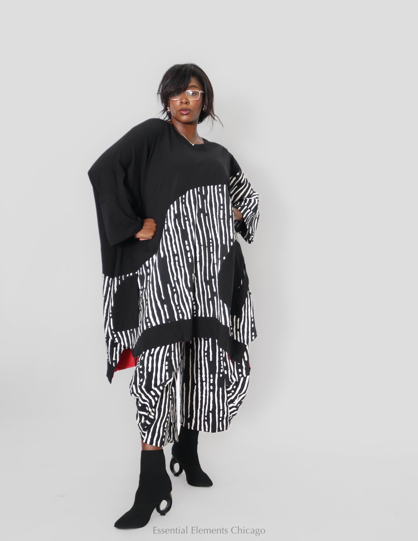 Bread & Butter Asymmetrical Tunic - Essential Elements Chicago