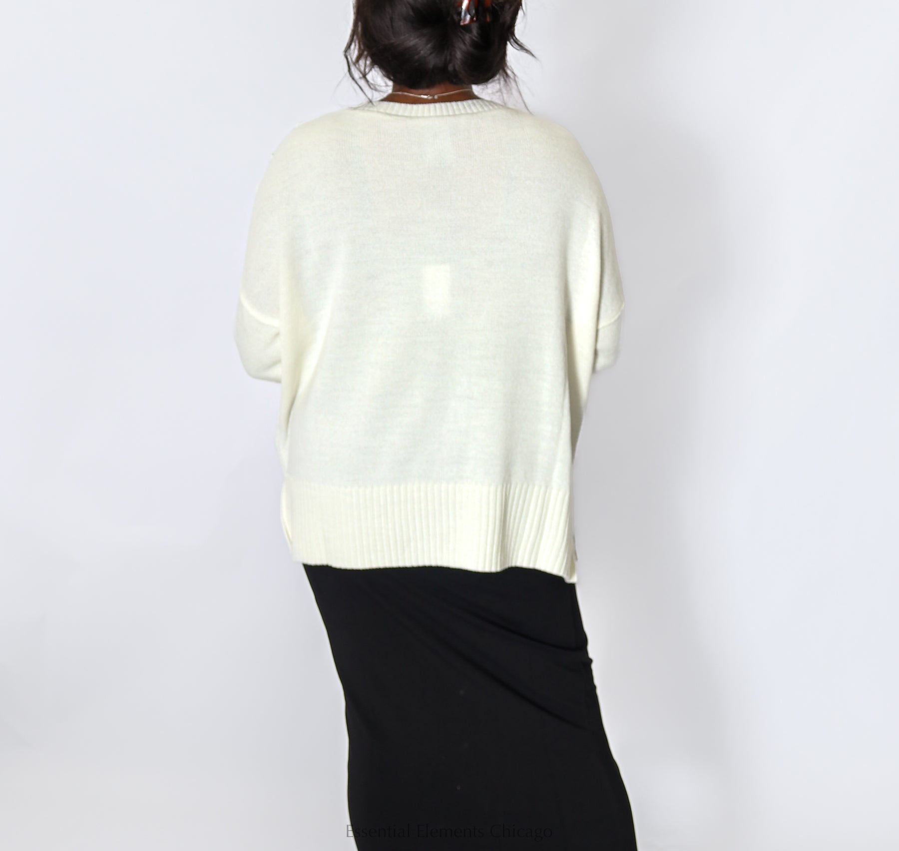 Bread & Butter Laser Cut Sweater - Essential Elements Chicago