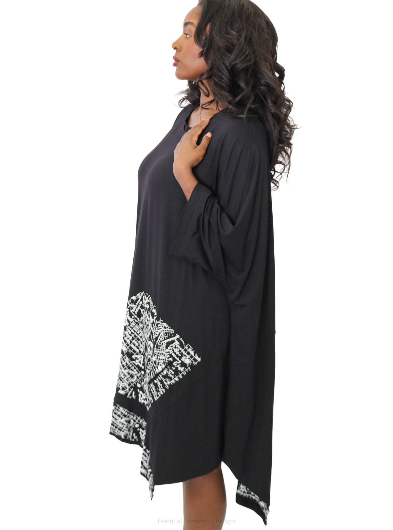 Bread & Butter Serigraphy Trim Tunic - Essential Elements Chicago
