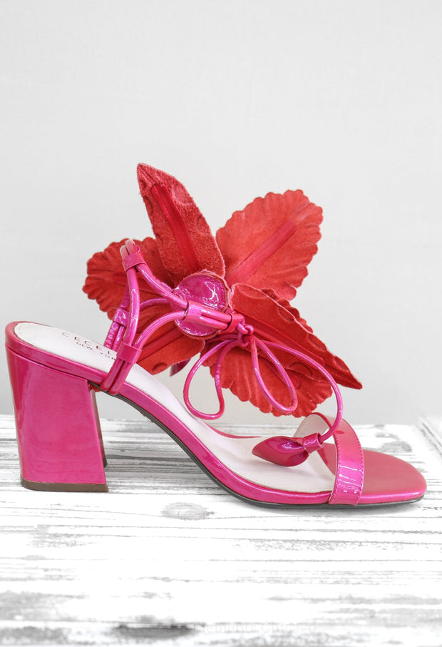 Cecelia Hibiscus Sandal Shoetique - Sandals by Cecelia | Essential Elements Chicago