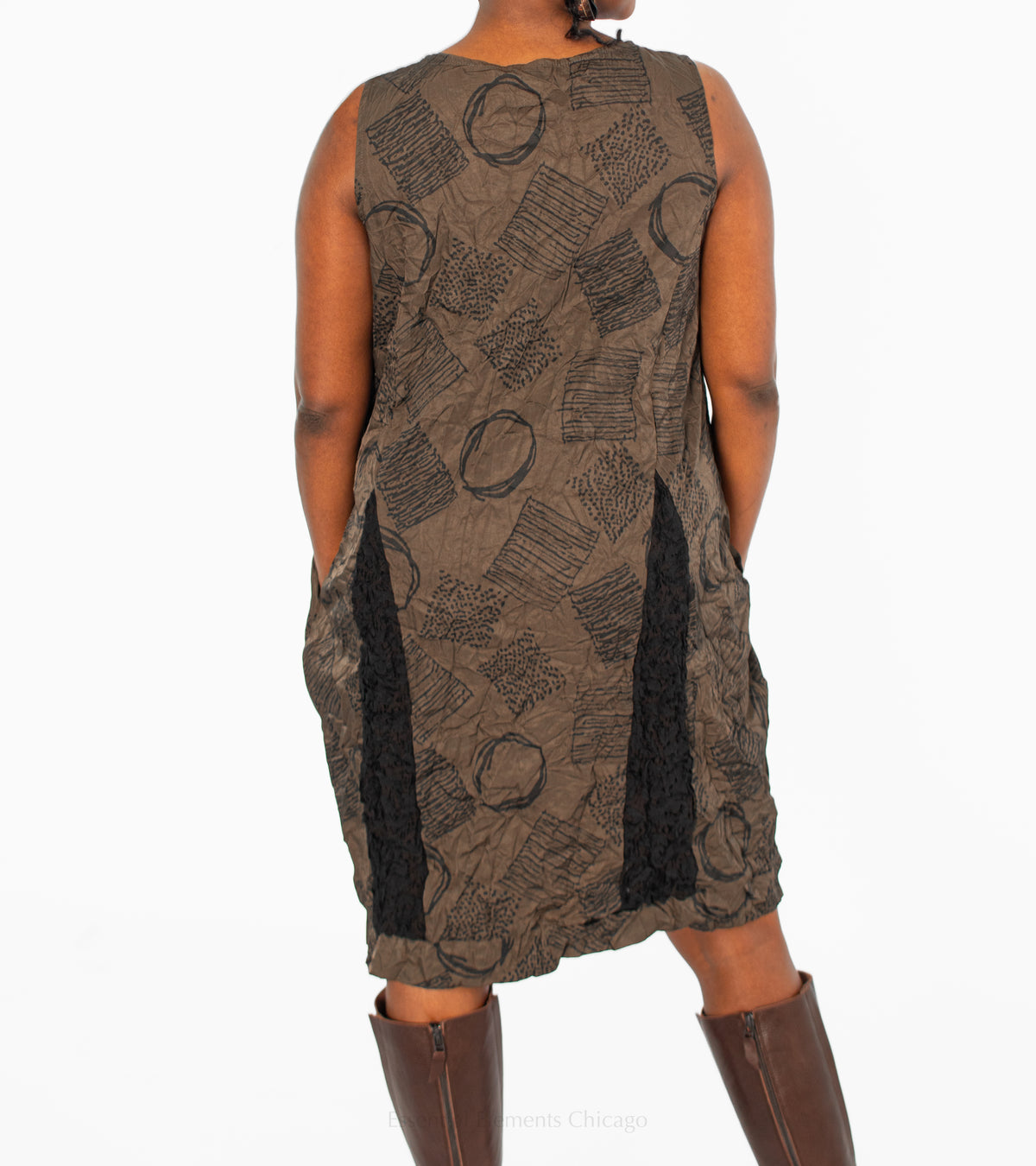 Chalet Dahlia Dress, Nox - Essential Elements Chicago