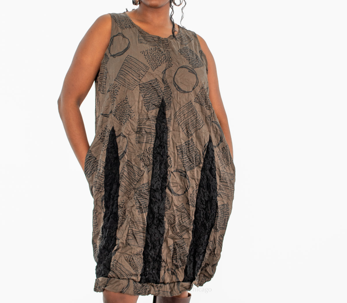 Chalet Dahlia Dress, Nox - Essential Elements Chicago