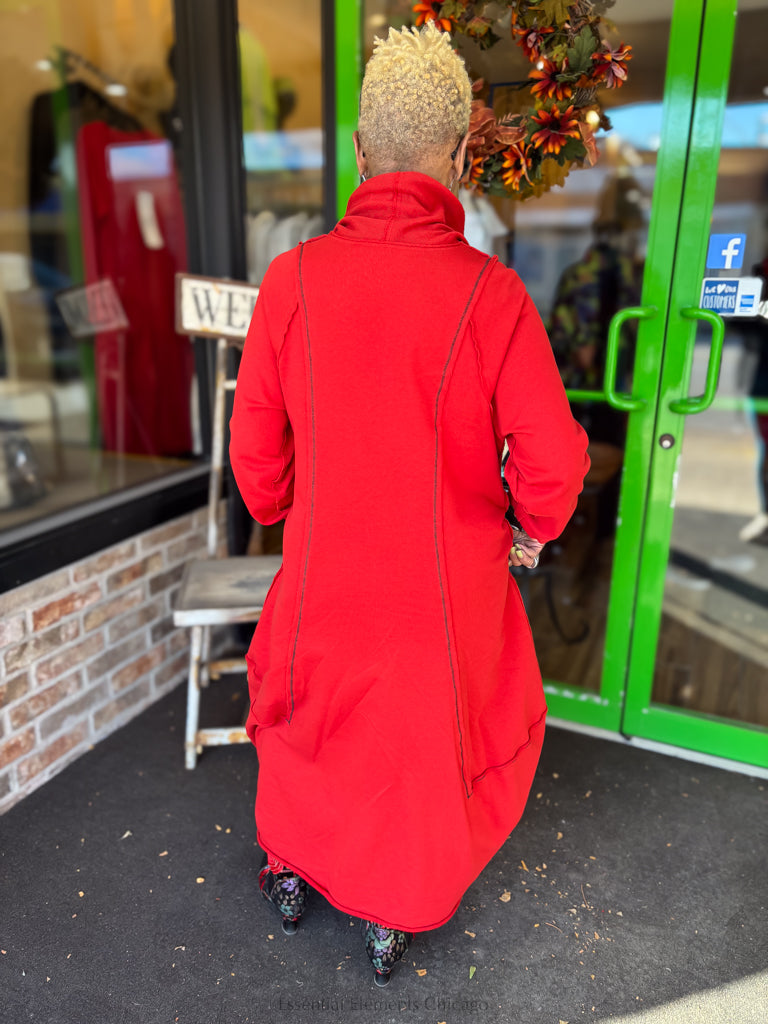 Cheyenne Cotton Cowl Dress - Essential Elements Chicago