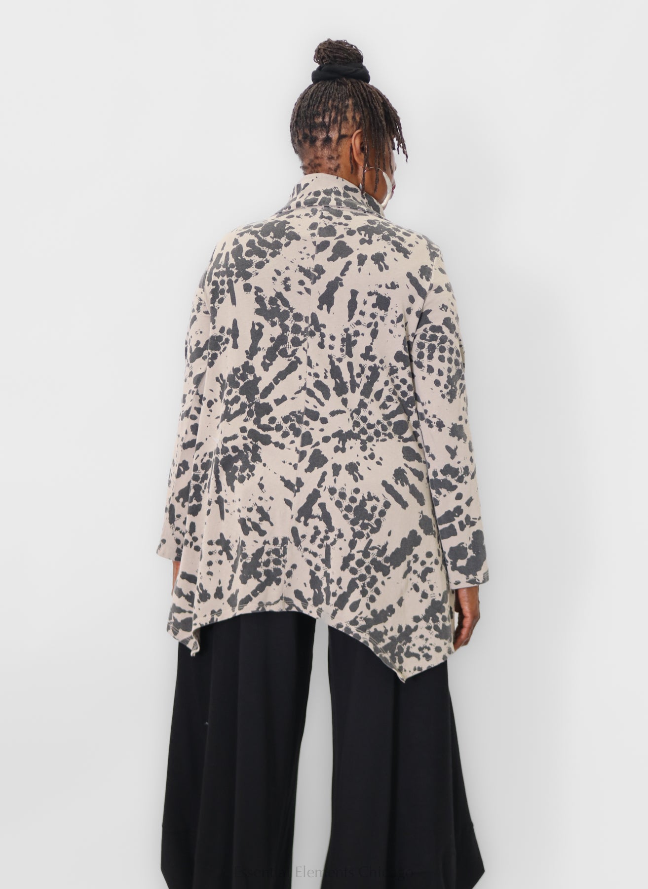 Cotton Lani Cowl Neck Tunic - Essential Elements Chicago