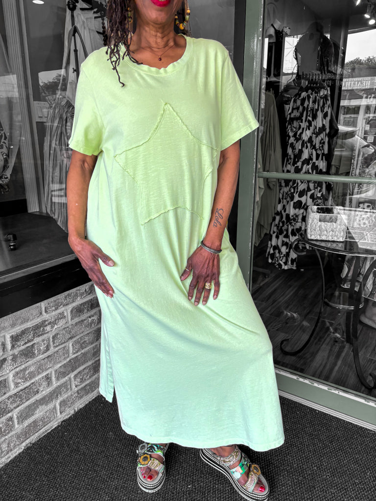 Cotton Lani Scoop Neck Dress - Essential Elements Chicago