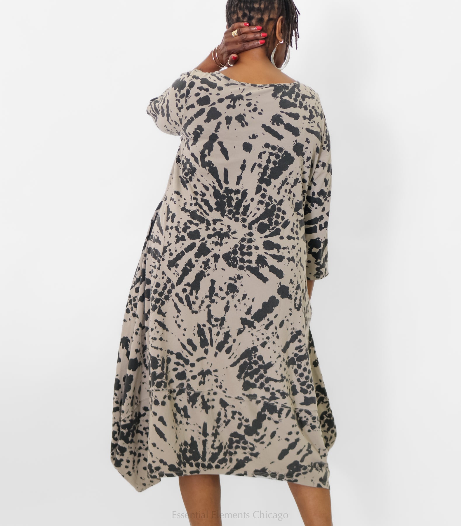 Cotton Lani Tulip Dress - Essential Elements Chicago