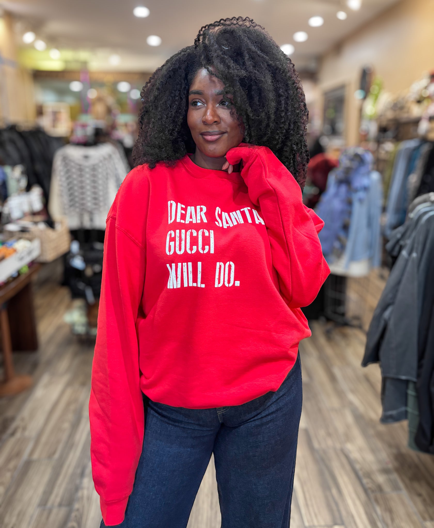 Dear Santa Sweatshirt - Essential Elements Chicago