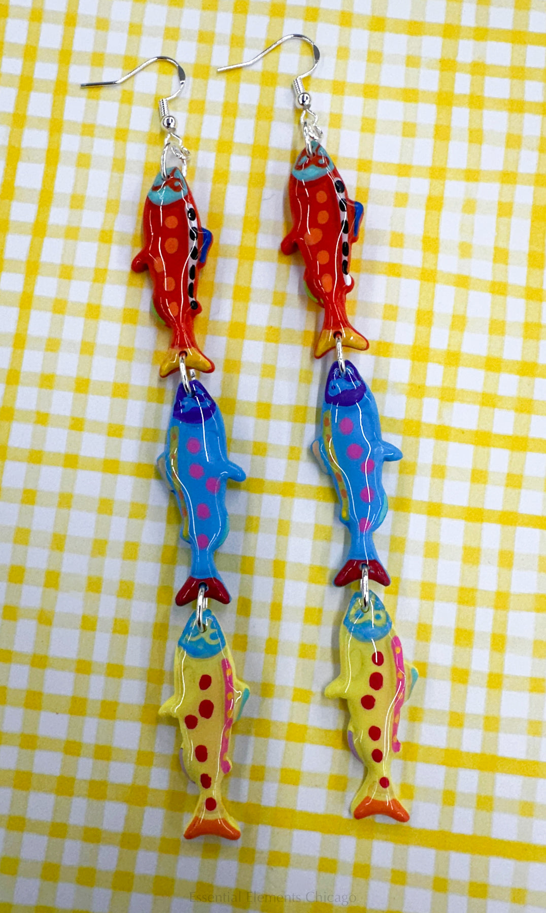 Delaney and Blu Catch of the Day Earrings - Essential Elements Chicago