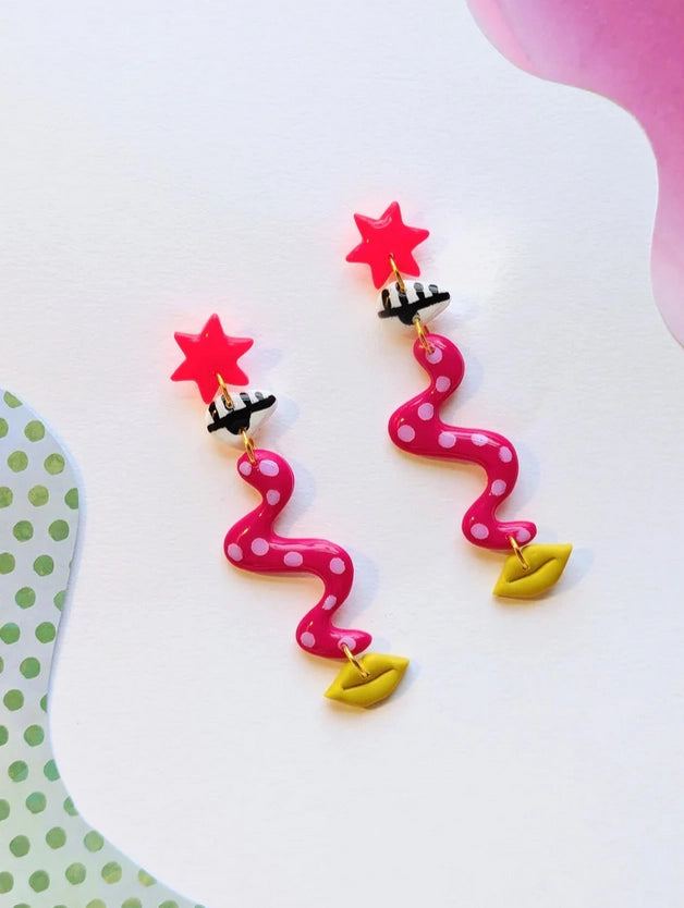 Delaney and Blu Eye See and Believe Earrings - Essential Elements Chicago