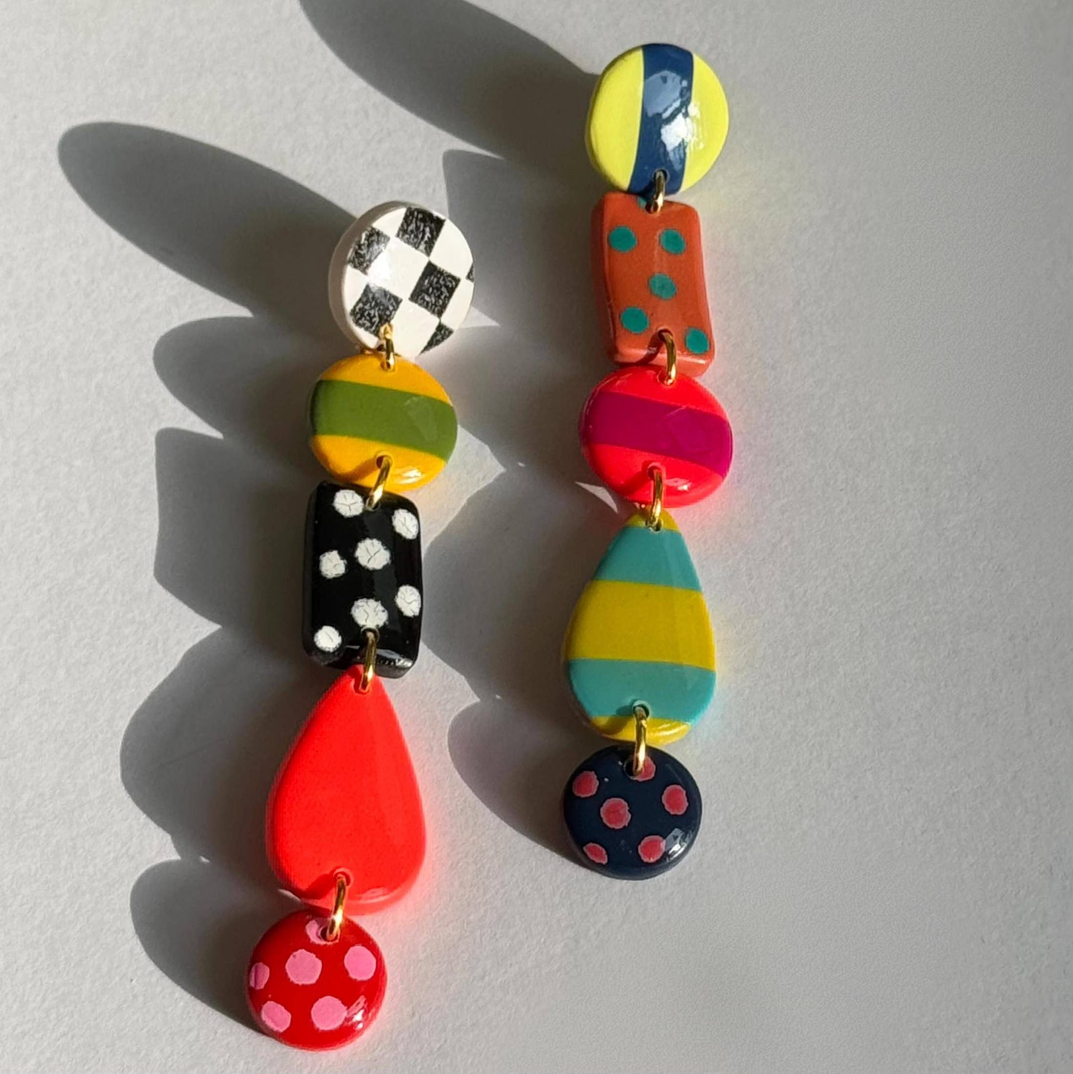 Delaney and Blu Pattern Mix Earrings - Essential Elements Chicago