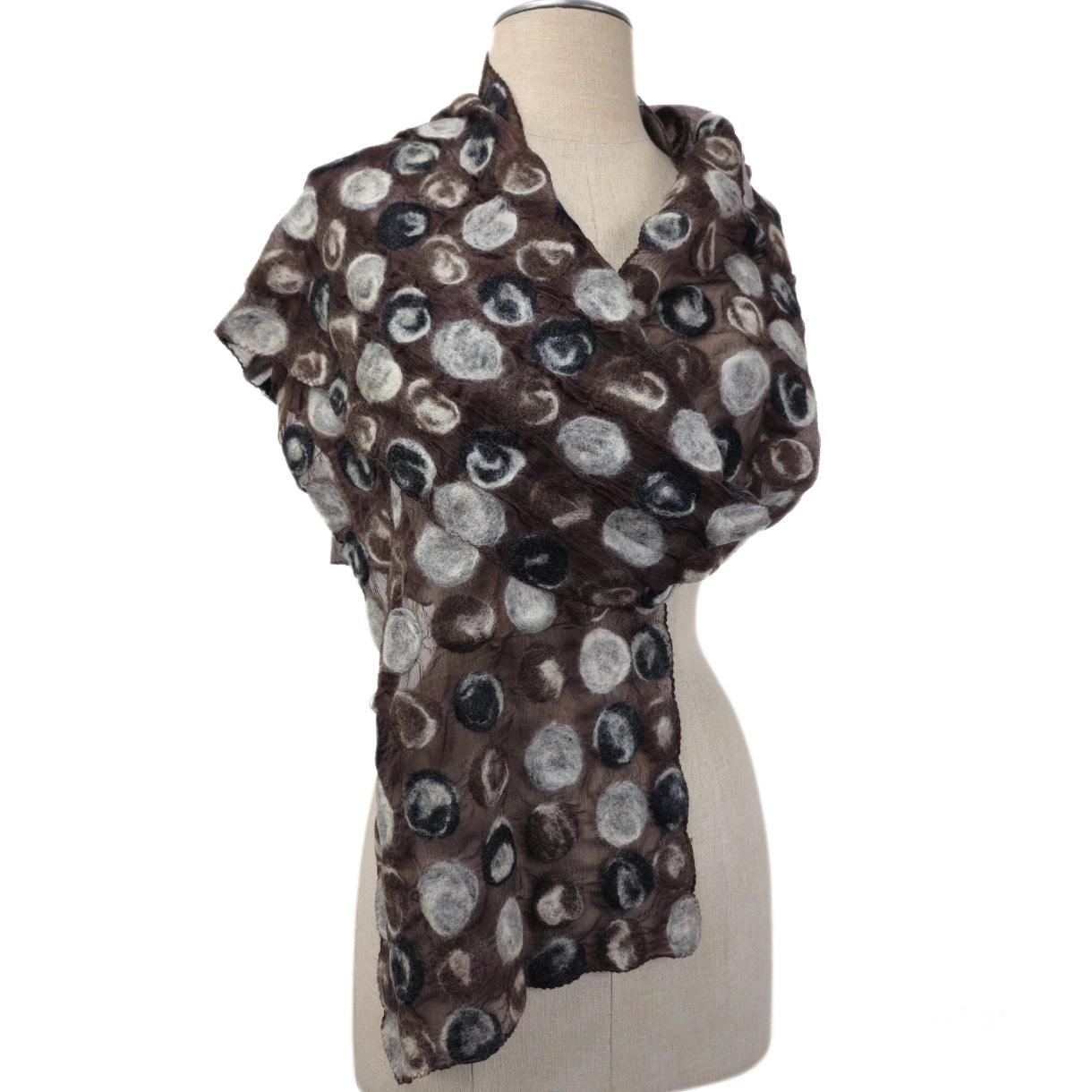 Feltiful Polka Dot Scarf