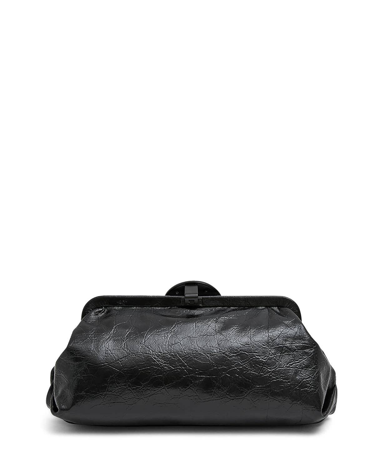 Aimee Full Circle Cutch - Black Crinkle