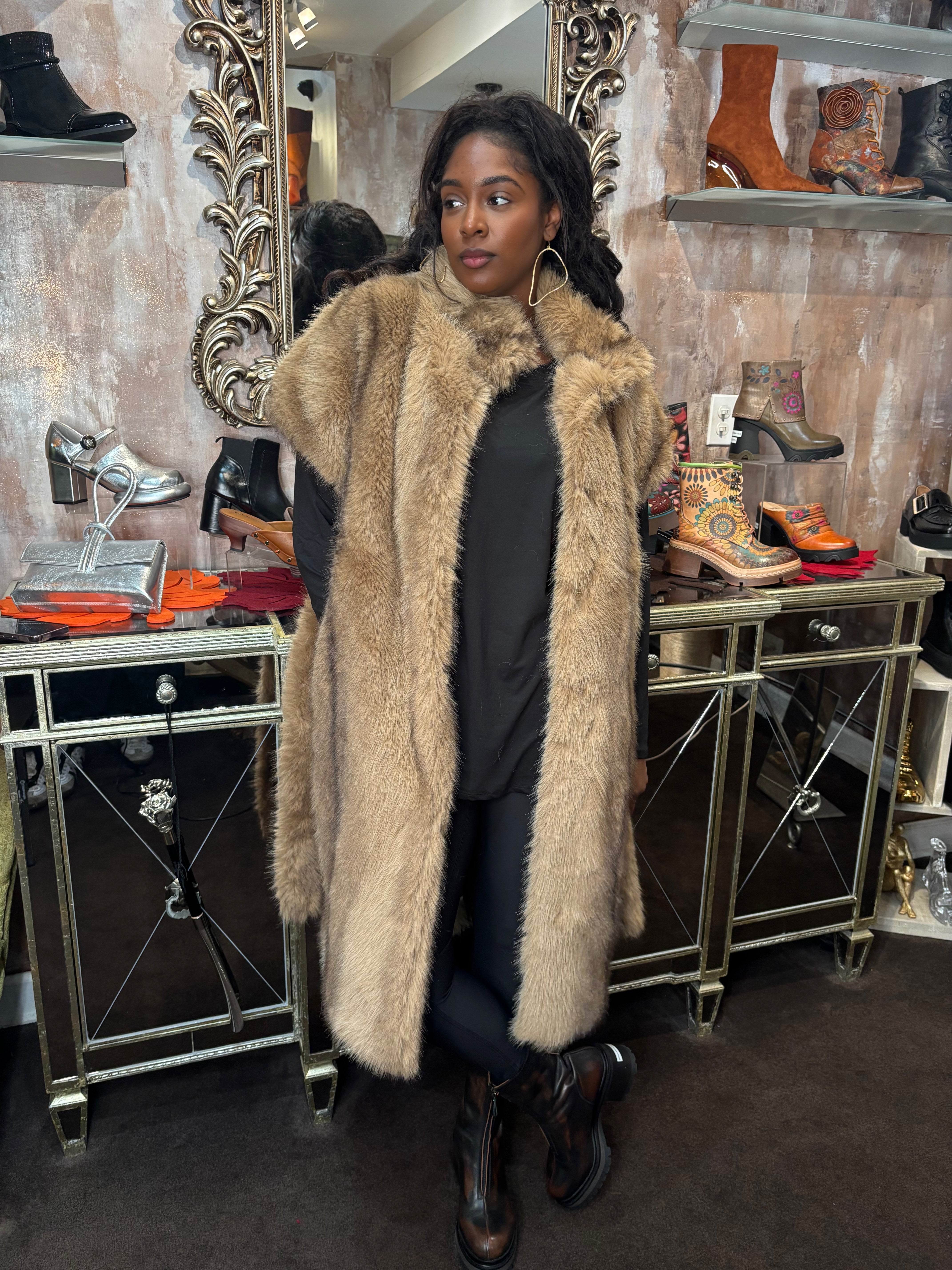 Elements Faux Fur Vest