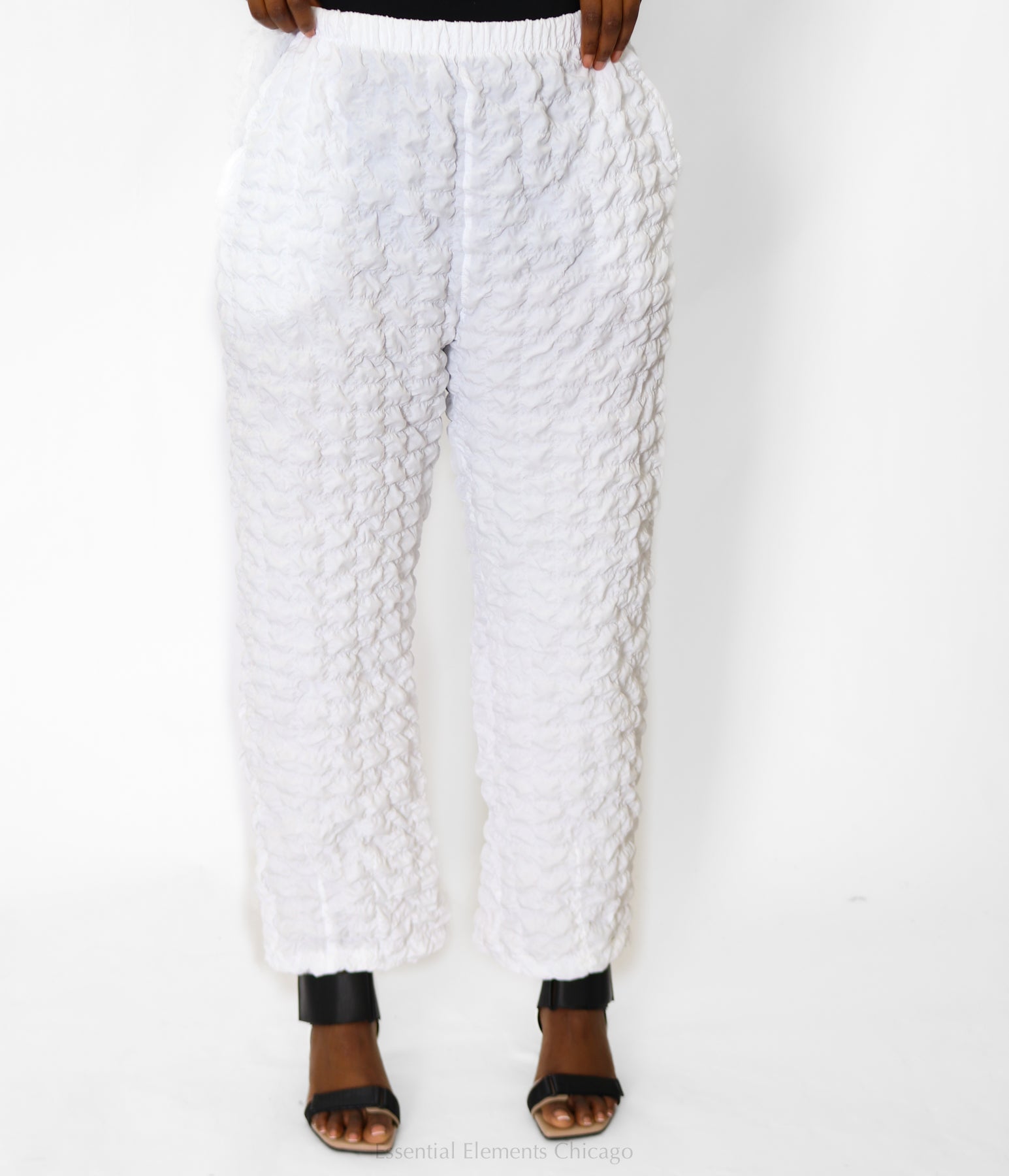 Gershon Bram Dalit Pant, White - Essential Elements Chicago