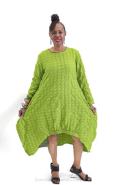 Heydari Kiwi Dress - Essential Elements Chicago