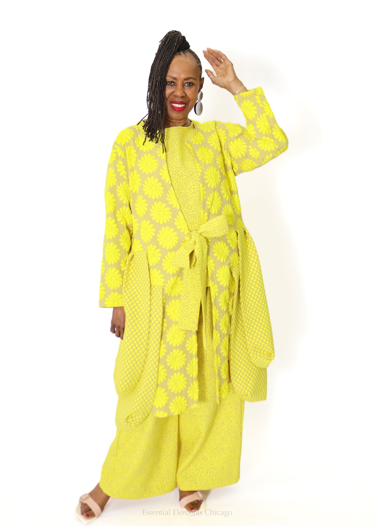 Heydari Lemon Mosaic Jacket - Essential Elements Chicago