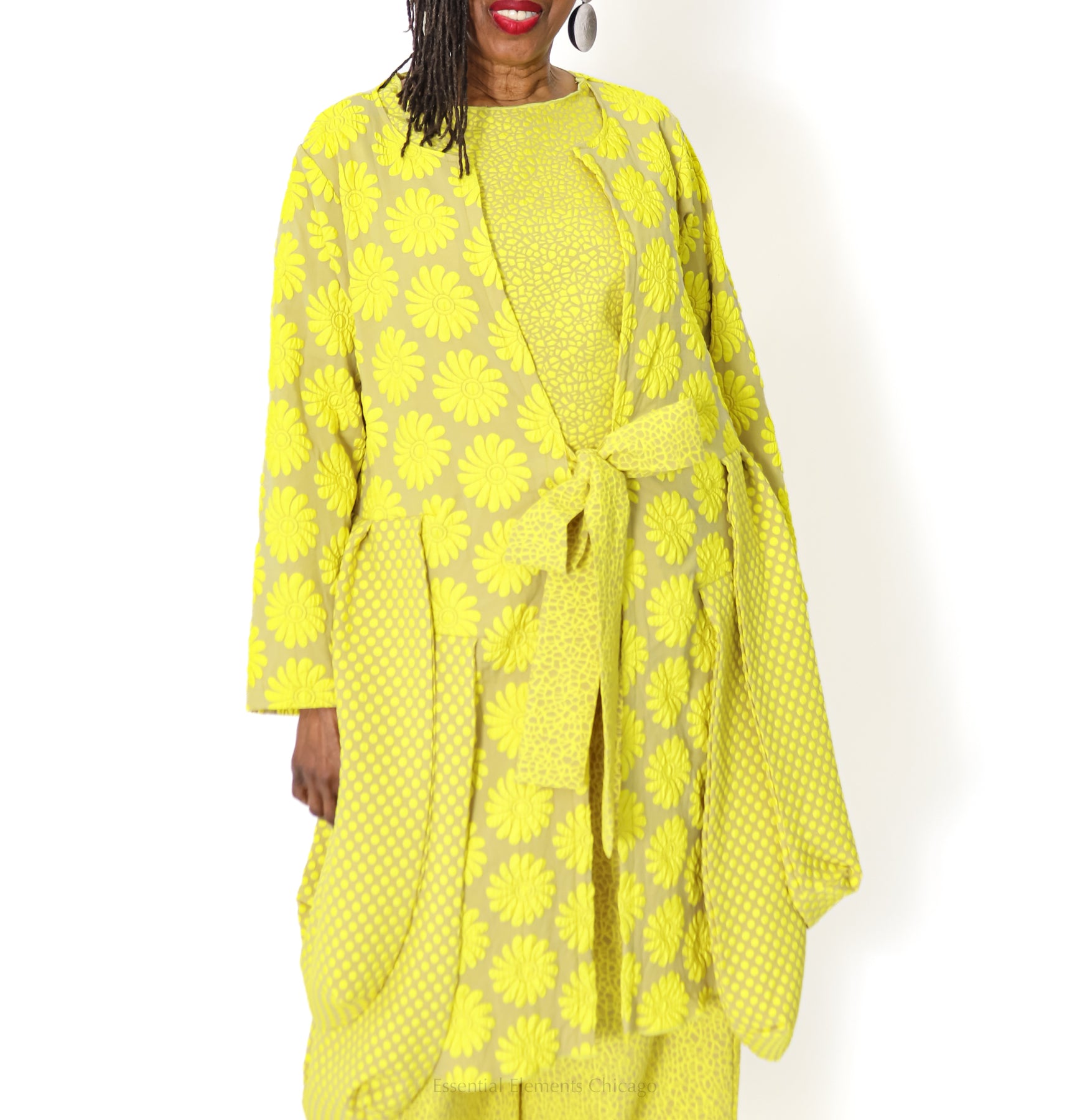 Heydari Lemon Mosaic Jacket - Essential Elements Chicago