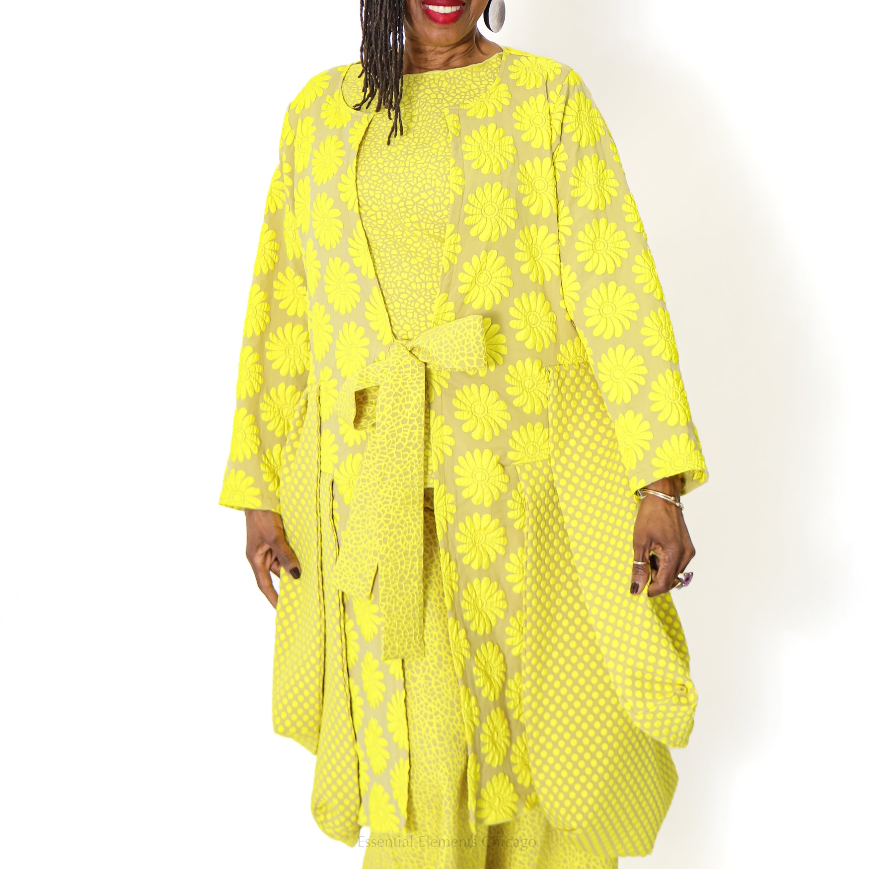 Heydari Lemon Mosaic Jacket - Essential Elements Chicago