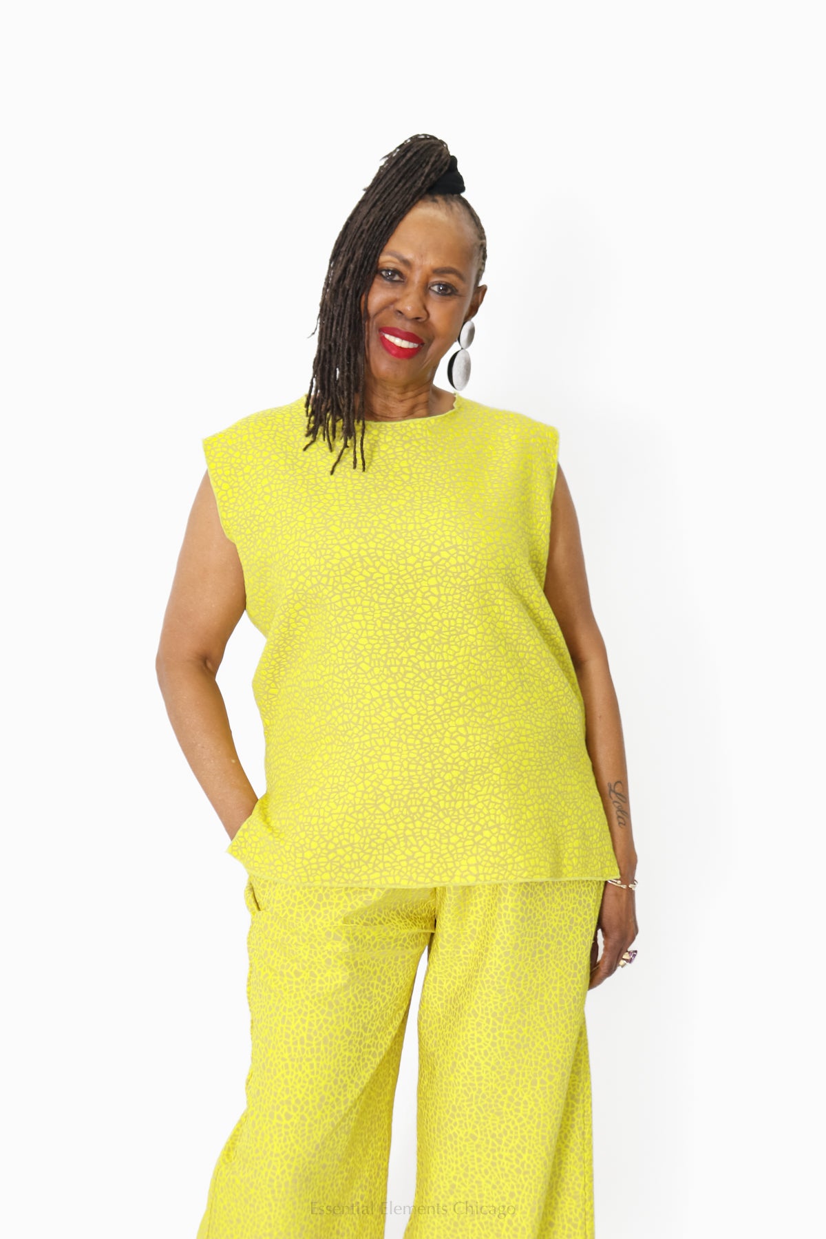 Heydari Lemon Mosaic Tank - Essential Elements Chicago