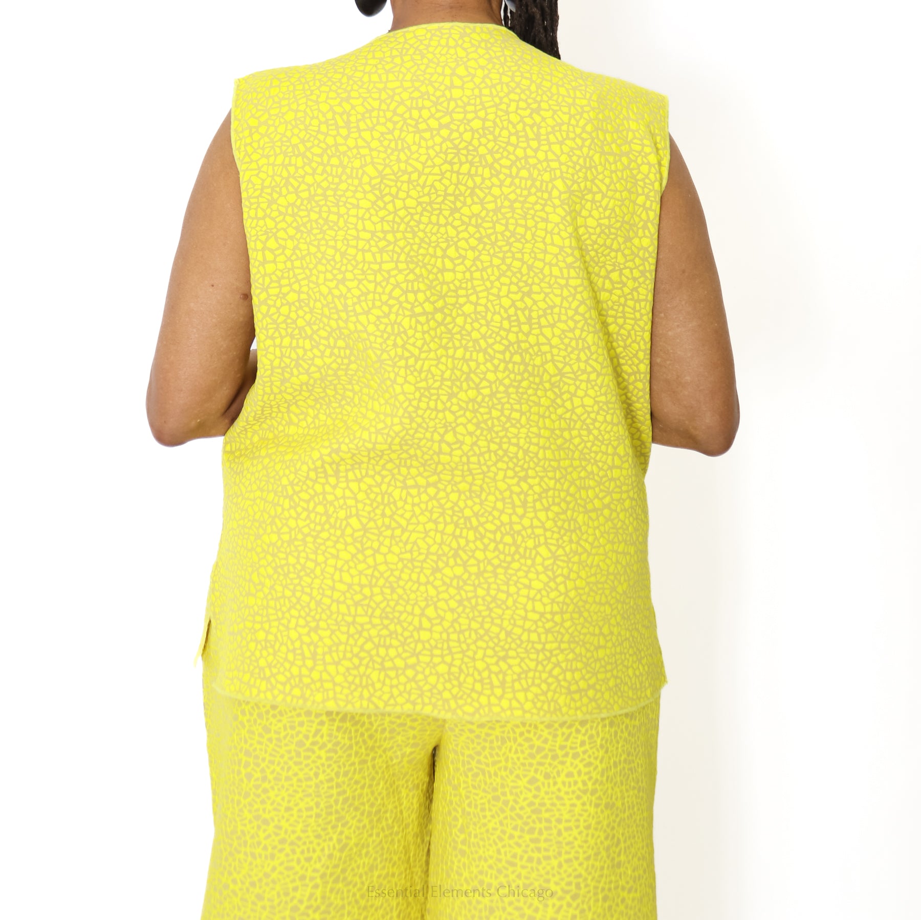 Heydari Lemon Mosaic Tank - Essential Elements Chicago