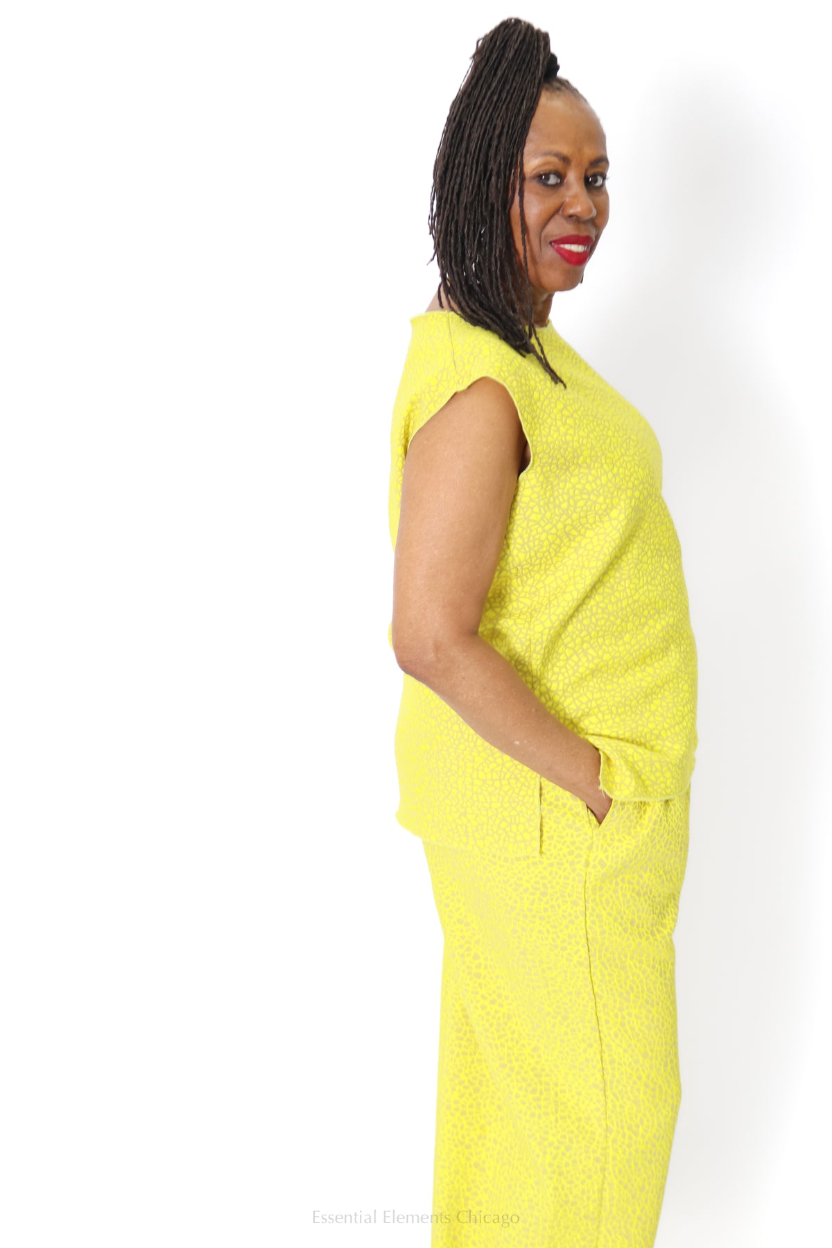 Heydari Lemon Mosaic Tank - Essential Elements Chicago