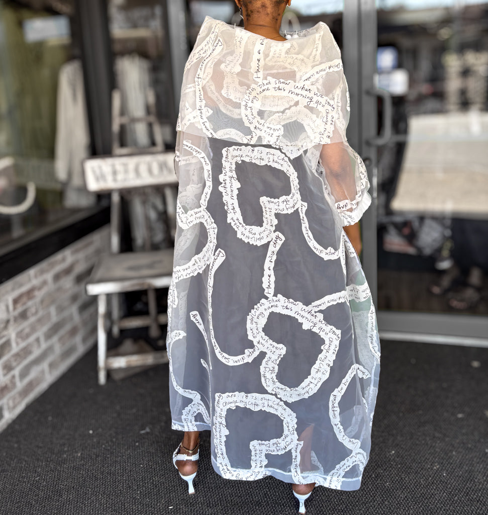 Heydari Mon Cheri Sheer Dress